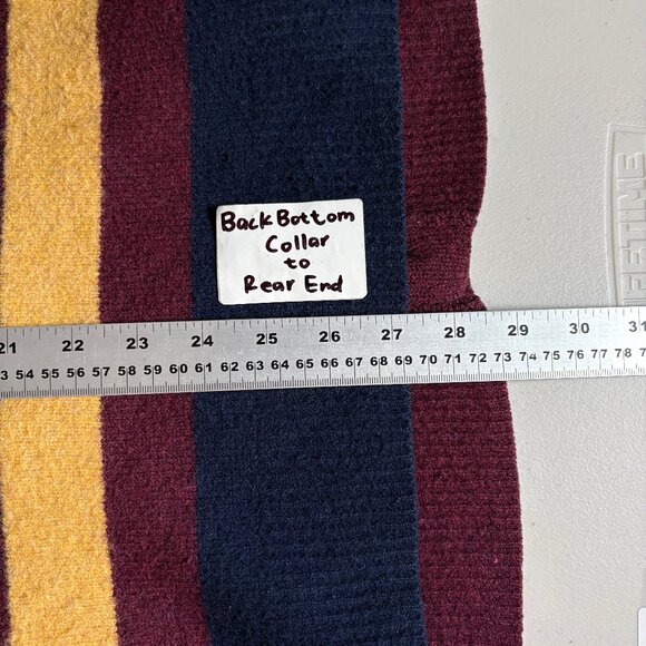 Fred Perry 100% Lambswool Cardigan Sweater - Men's Size XL - Red - Picture 8 of 8